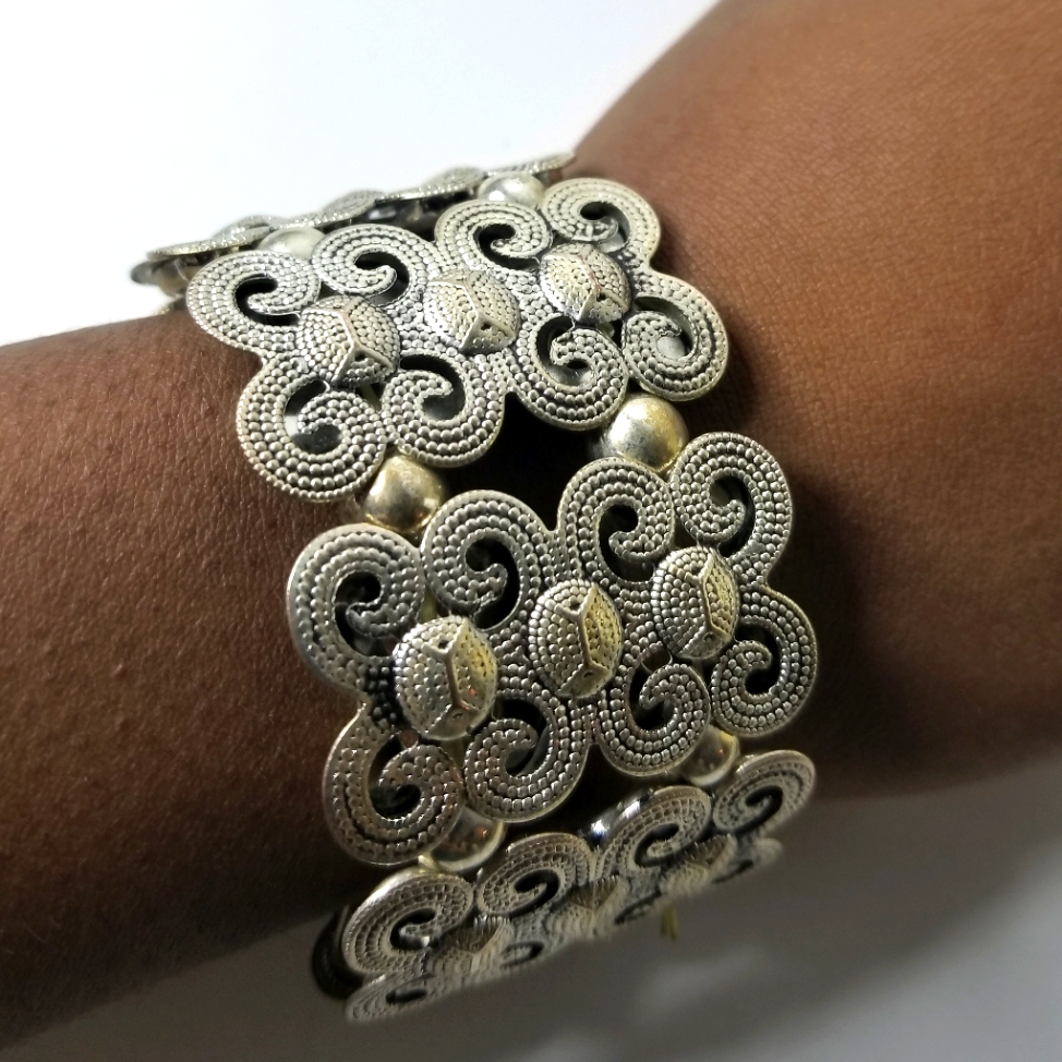 Silver Stretch Bracelet Preowned